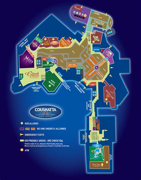  casino map